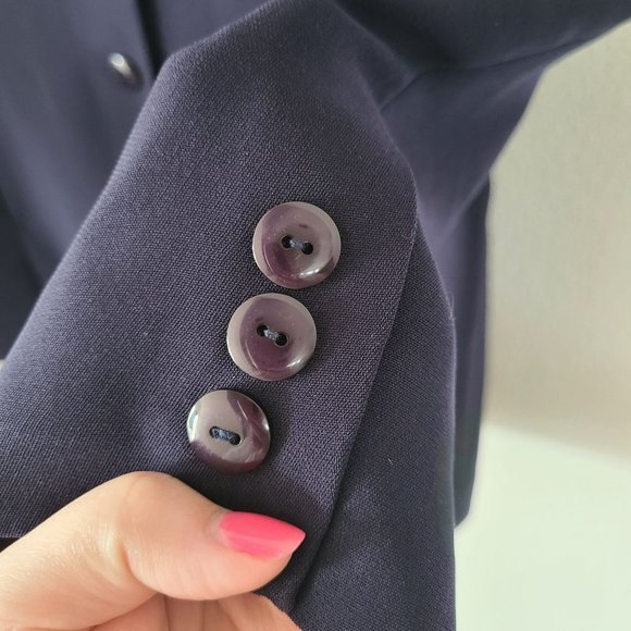 VTG Pendleton Long Line 3-Button Blazer Jacket Women's Size 14 - Picture 7 of 12